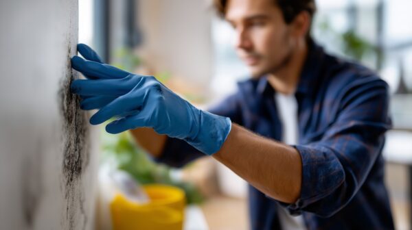 HUD mold-like substance inspection